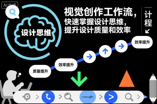 视觉创作工作流，快速掌握设计思维，提升设计质量和效率-景枢聚合